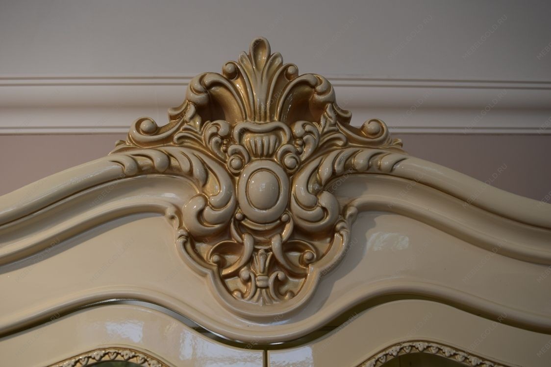 Сервант Джоконда 4-ств крем глянец | изображение 6