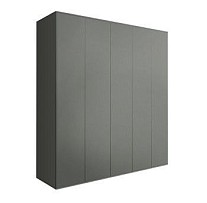 Шкаф 5-ти дверный Bogemia Air (Серый) БМШ2/5(0)