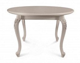 Стол Мокко круглый бежевый