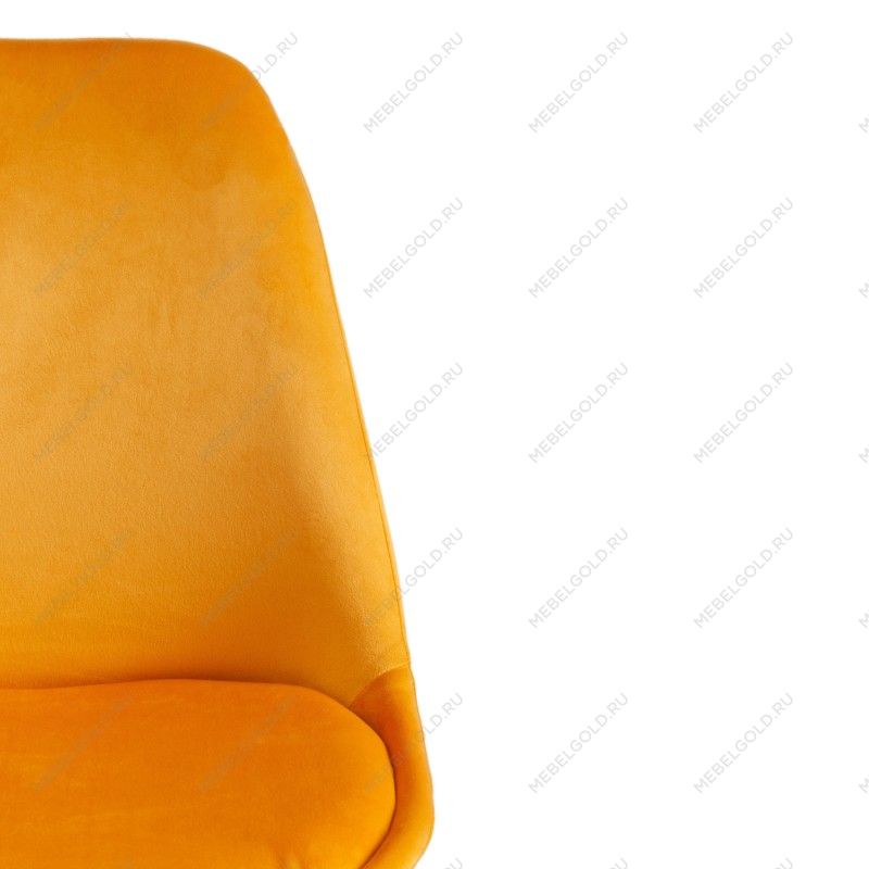 Стул TULIP SOFT (mod. 74) желтый (HLR 41)/натуральный | изображение 5