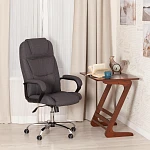 Кресло BERGAMO хром (22), ткань, темно-серый, F68 | изображение 17