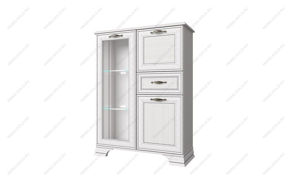 Тумба Тиффани 1V2D1S вудлайн кремовый - Выставка м. Марьина роща