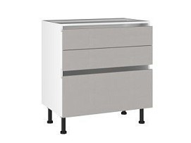 Стол с ящиками СЯ-80, Виста (800*523*870) Экокожа Бежевый, 26421