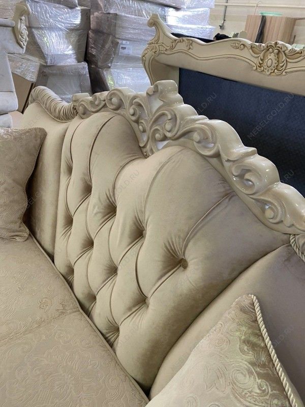 Диван Патрисия 3х местный серый глянец | изображение 4