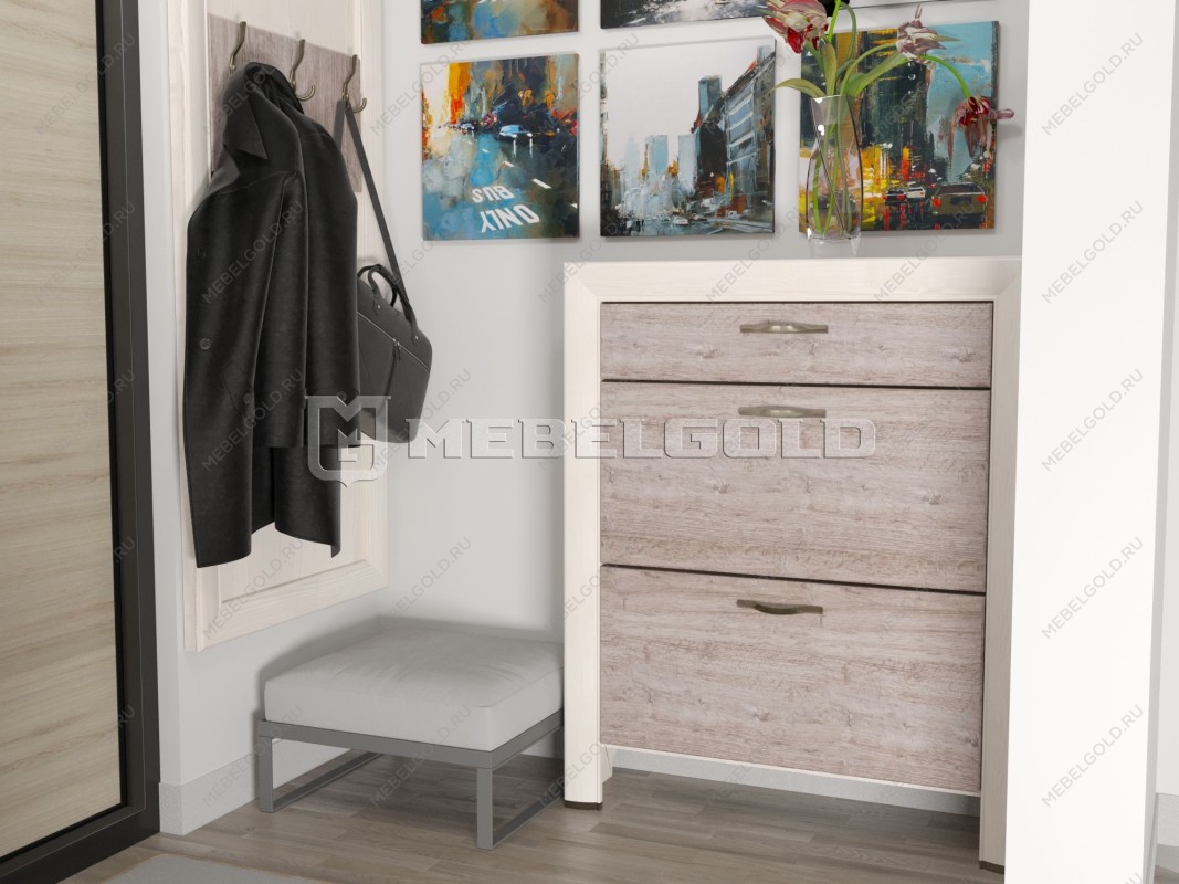 Обувница Оливия 2D1S | изображение 3