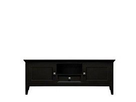 Тумба ТВ малая 1 ящик 2 дверцы Manhattan (Черный)