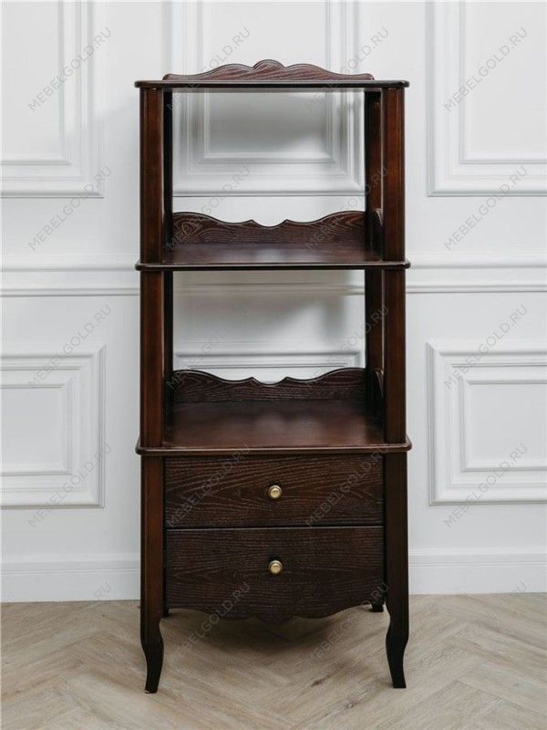 Этажерка Версаль 2 яруса (орех)