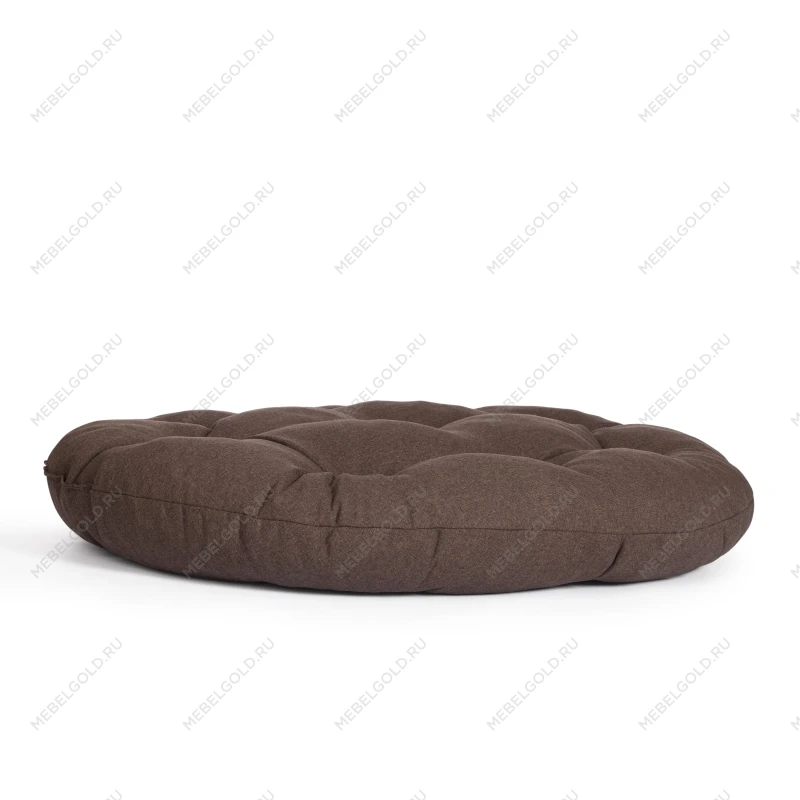 Кресло CLOUDE HOME, рогожка/металл, 97х98х90-96см, коричневый, 3М7-147 | изображение 8