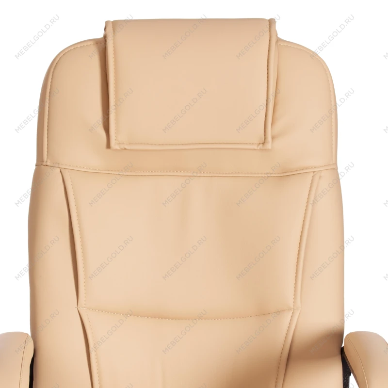 Кресло BERGAMO хром (22), кож/зам, бежевый, 36-34 | изображение 6