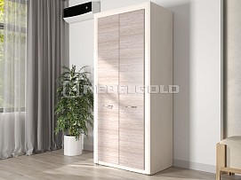 Шкаф 2-створчатый Оливия 2DG (без комплекта полок)