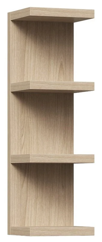 КАЛЛАКС / ФОРА Полка настенная ИКЕА / IKEA 100Е, дуб беленый