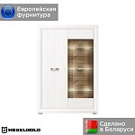 Шкаф с витриной Мальта REG1W1D с подсветкой | изображение 1