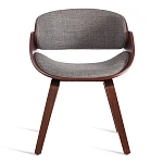 Стул LANDO (mod.8036), дерево / ткань, 59х53х75 см, орех/серый, Aimcasa 28 | изображение 4