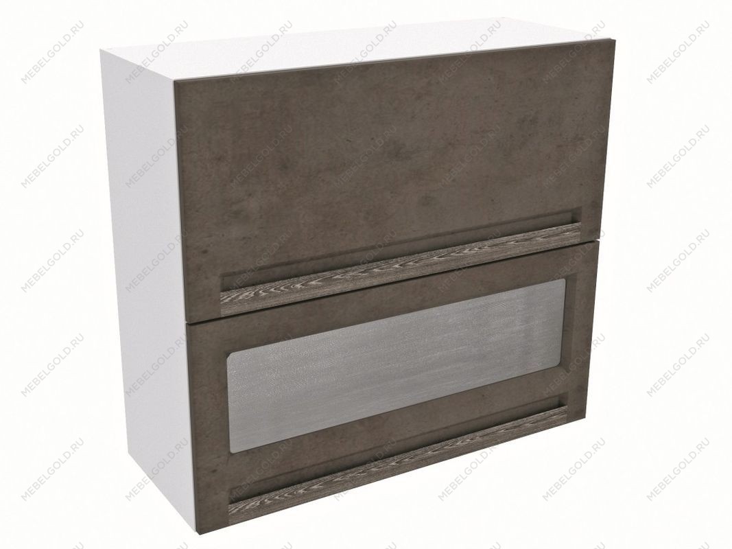 Шкаф Ш-80СГ, Грей (800*320*720) Бетон темный, 21423