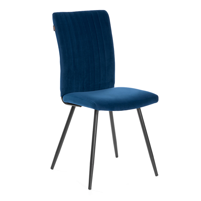 Стул обеденный Monte Carlo, TREND, велюр, Blue (синий), 49х51х93 см