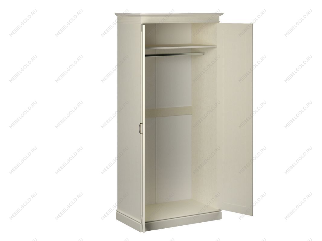 Шкаф для одежды 2-х дверный, Сиена (963*552*2100) Береза бежевая, 31804 | изображение 2