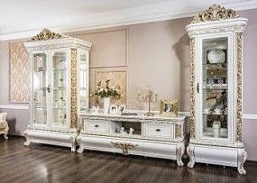 Мебель Алсу (Белый глянец)