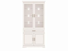 Шкаф-витрина Флоренция REG2W2D1S с подсветкой
