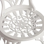 Комплект Secret De Maison Waltz of flowers (стол +2 стула), алюминиевый сплав, D60/H67, 52Х40Х89см, butter white | изображение 7