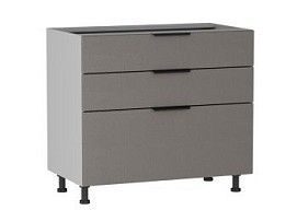 Стол с ящиками СЯ-90 (176/356), Ватель (900*523*820) Экокожа Мокко, 23721