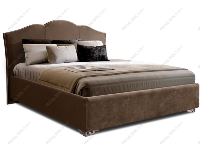 Кровать Лотос 1,8 м, с подъемным механизмом (шоколадный ликер) Sweet dreams ЛСКР180-1[3]