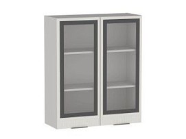 Шкаф 960 ШСТ-80, Берта (800*321*960) Экокожа Белый, 25343