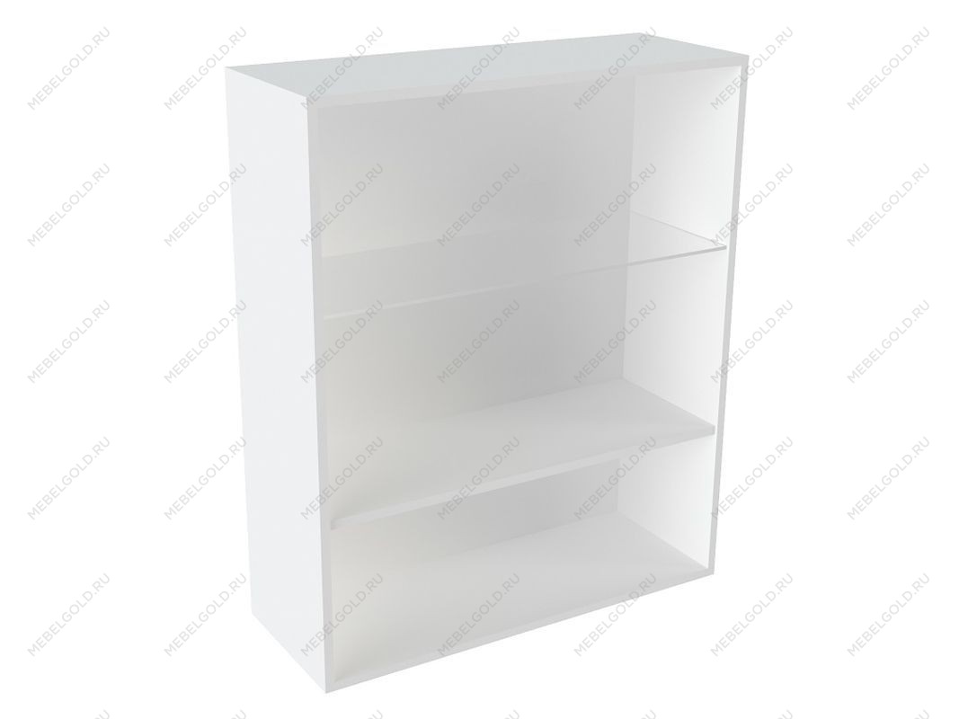 Шкаф со стеклом ШСТ-80, Бьянка (800*320*960) Белый, 21133 | изображение 1