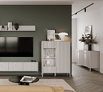 Витрина с подсветкой Далия REG1W1D персидский жемчуг | изображение 4