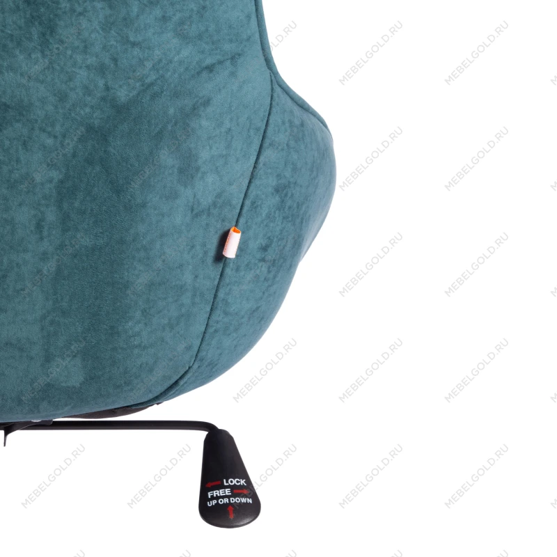Кресло DUBLIN, велюр Clermon, малахит, 089 | изображение 9
