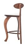 Стул барный 3 ноги гнутые (Орех) | изображение 2