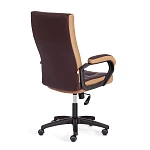 Кресло TRENDY (22), кож/зам/ткань, коричневый/бронзовый, 36-36/21 | изображение 2