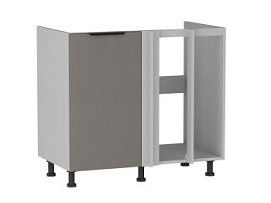 Стол под мойку угловой СМУ-100, Ватель (900*554*820) Экокожа Мокко, 23713