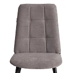 Стул обеденный Asti, TREND, флок, серый/чёрный, 29, 47х54х86 см | изображение 5