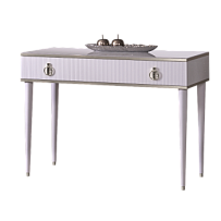 Стол туалетный Римини СОЛО (Белый/Серебро) РМСТ-1(s)