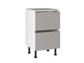 Стол с ящиками СЯ-(2)-50, Виста (500*523*870) Экокожа Бежевый, 26412