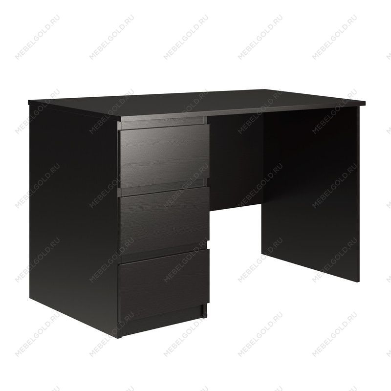 Балашиха - КАСТОР (KULLEN) стол письменный ИКЕА / IKEA 3 ящика 116х65 Дуб Венге