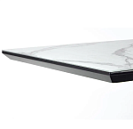 Стол обеденный Halmar DIESEL раскладной (белый мрамор/темно-серый/черный) | изображение 3