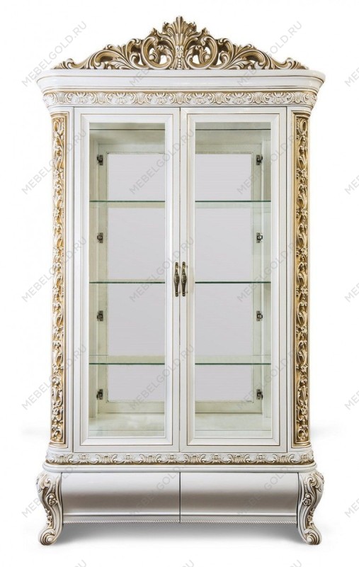 м. Марьина Роща - Витрина Алсу 2-ств белый глянец | изображение 1