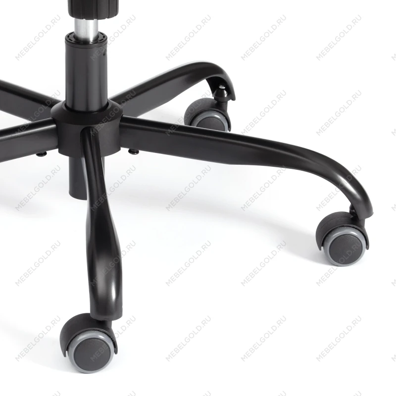 Кресло Duke metal BL, кож/зам/ткань, черный/серый, 36-6/12 | изображение 11