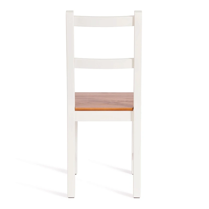 Стул Соната/Sonata chair, массив сосны, 41х50х95 см, антик/белый | изображение 4