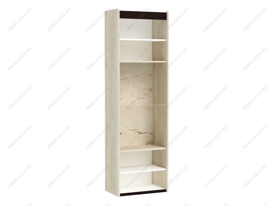 Пенал М-3 узкий, Мале (600*384*2000) Дуб галифакс белый, 31202 | изображение 1