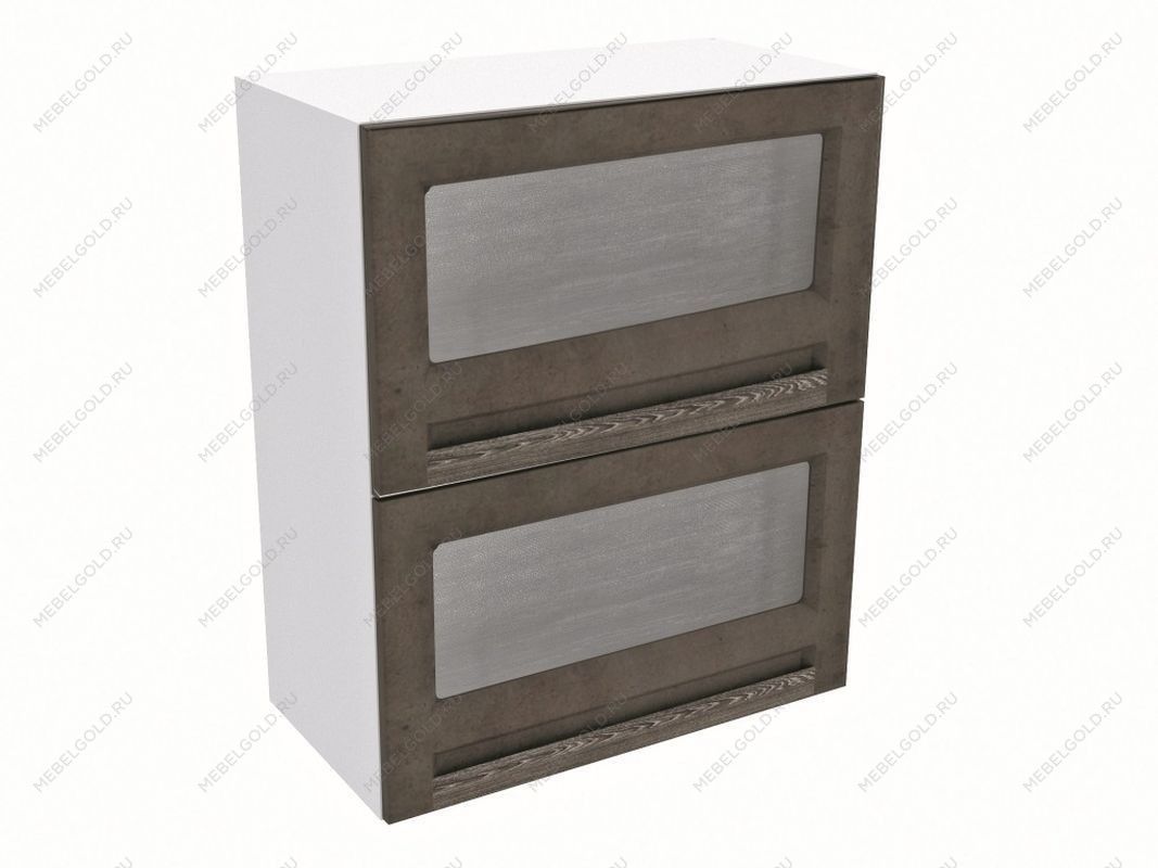 Шкаф Ш-60С, Грей (600*320*720) Бетон темный, 21419