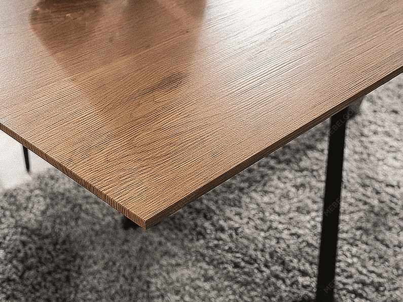 Стол обеденный Signal CAPITOL раскладной (дуб/черный) | изображение 3