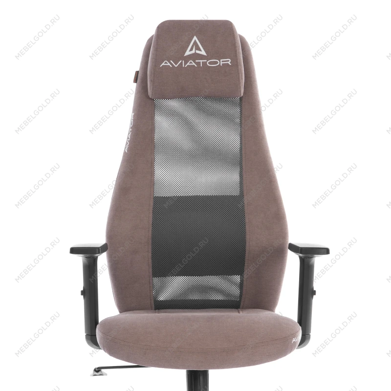 Кресло AVIATOR PLT metalBL, ткань, светло - коричневый / серый, KUB 03/W-12 | изображение 5