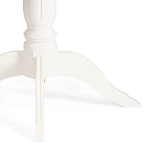 Стол STEFANO круглый, бук, мдф, D90+30x77см, Ivory white | изображение 11