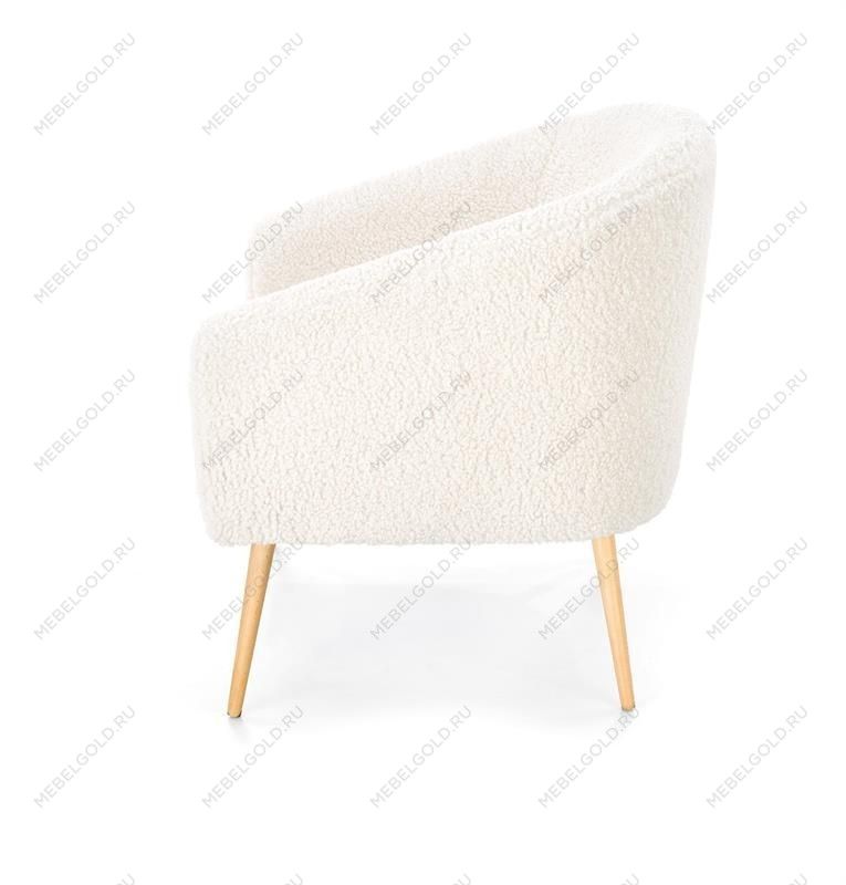 Кресло Halmar GRIFON 2 (кремовый/натуральный) | изображение 3