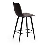 Стул полубарный CHILLY (mod. 7095пб) темно-серый barkhat 14/черный | изображение 2