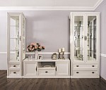 Витрина Натали 1-ств белый глянец | изображение 2