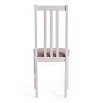 Стул SWEDEN white, ткань бежевая (Ford William 7) | изображение 3