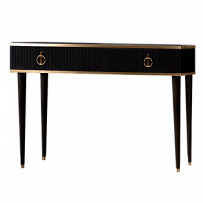 Лобня - Стол туалетный Римини СОЛО (черная золото) РМСТ-1 (s)